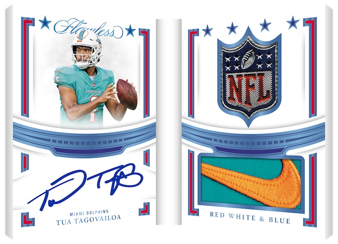 2022 Flawless Football Box Break Random Number #2