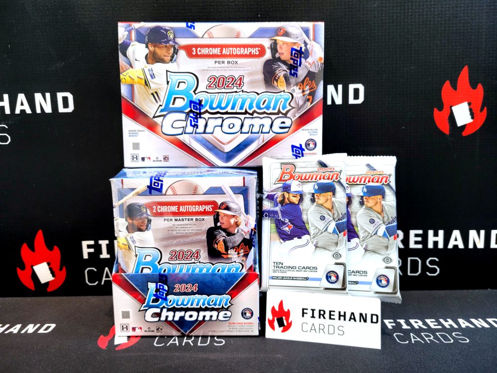 Firehandcards 2024 Bowman Chrome Baseball Hobby & Choice 2 Box Break