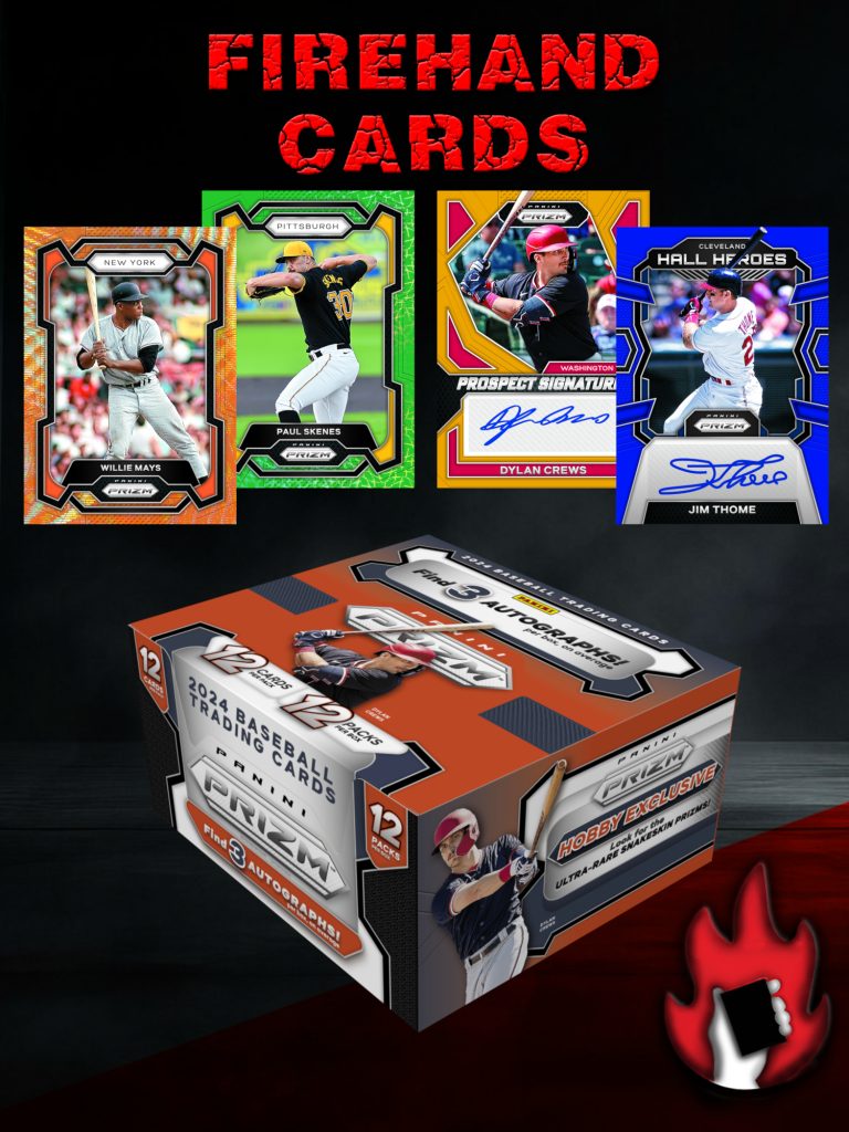 Firehandcards 2024 Panini Prizm Baseball 6 Box Half Case Break Random Teams 8