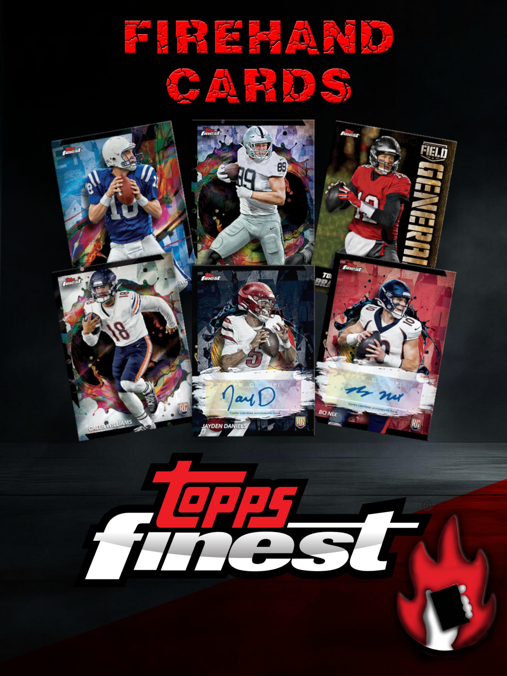 2024 Topps Finest Football Breaker’s Delight 2 Box Break Random Divisions #4