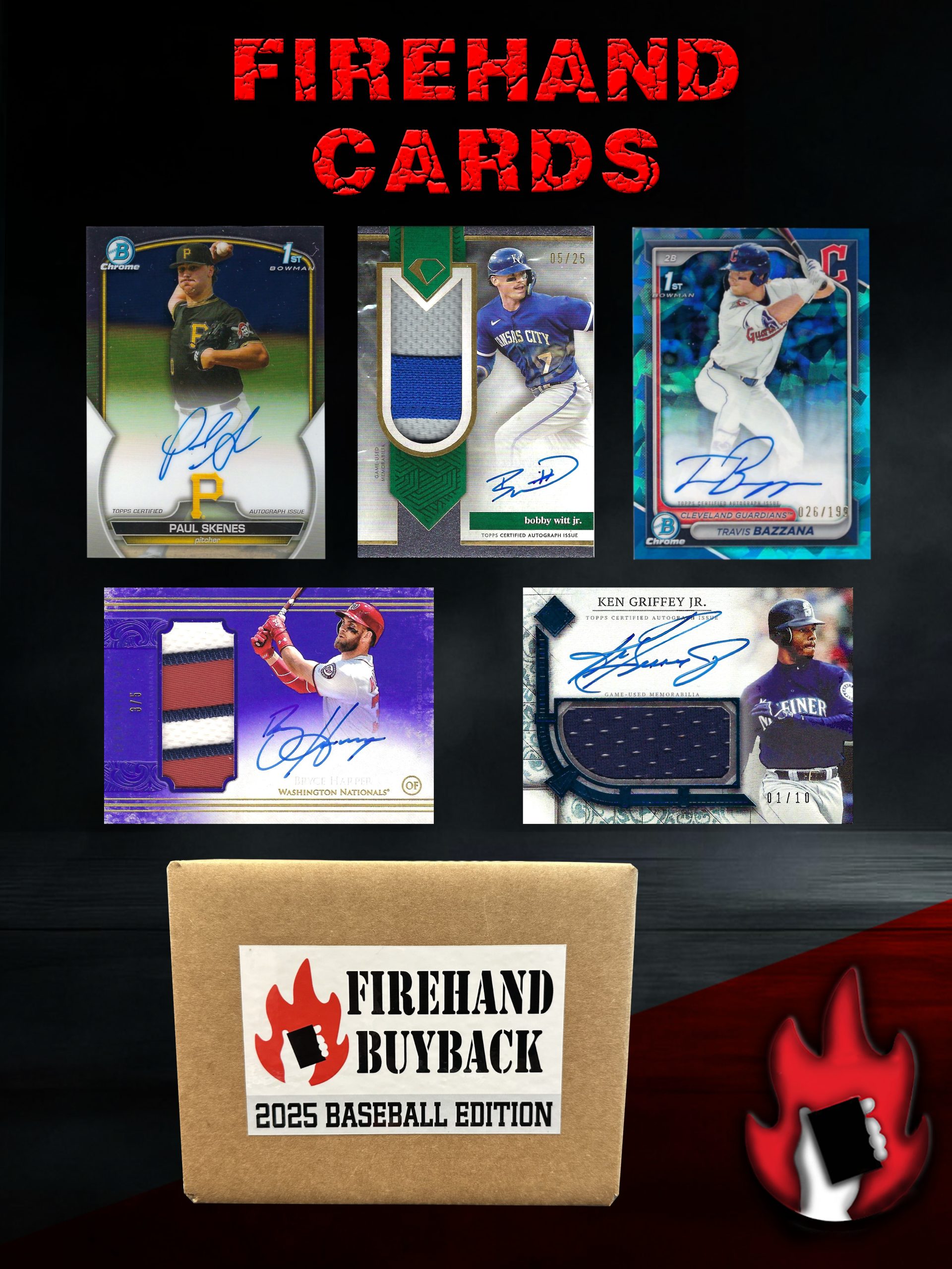 Firehand Buyback 2025 Baseball Edition (Series 5) 5 Box Case Break Random Teams #1
