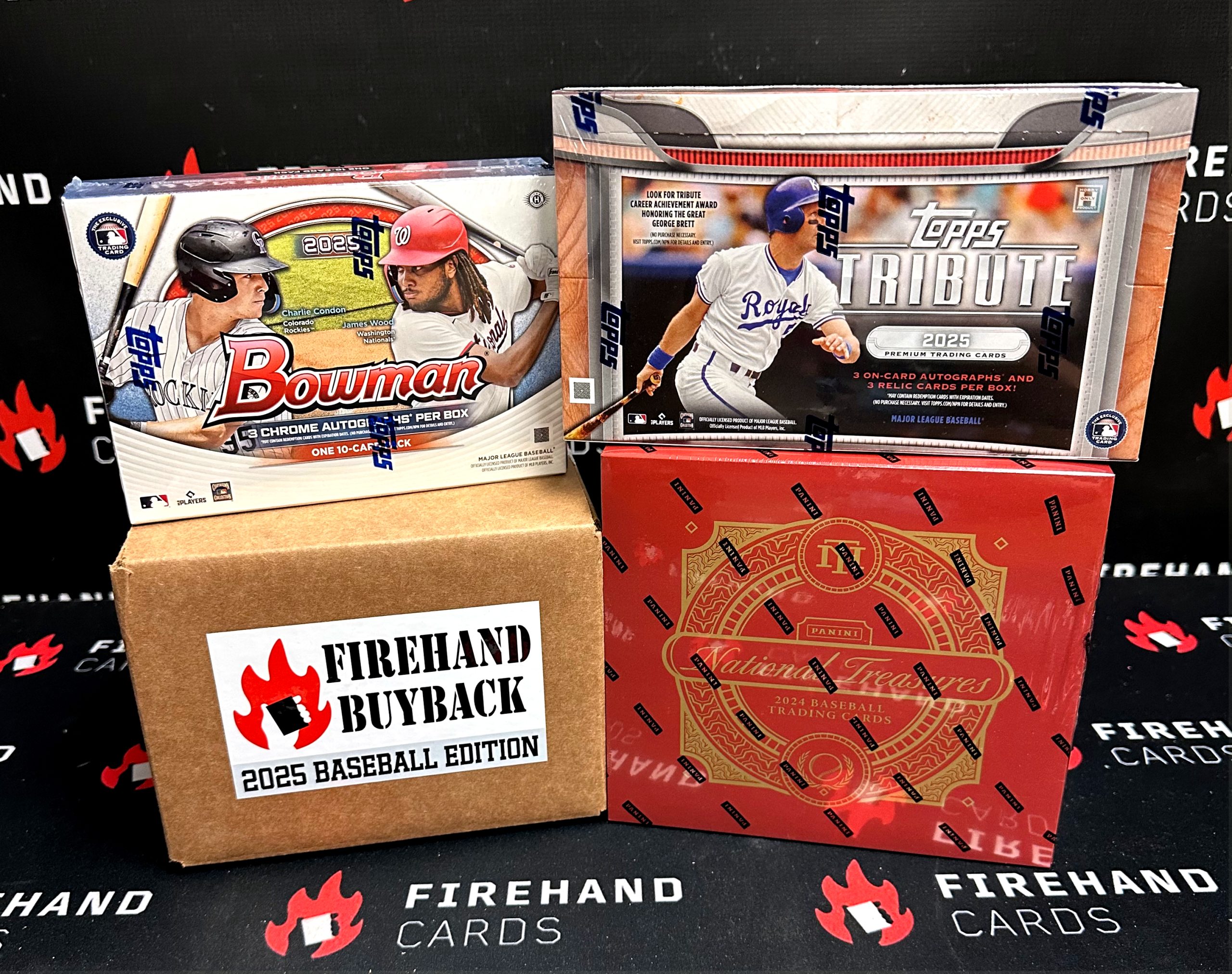 Tribute, Bowman Delight, NT & Firehand Buyback 8 Box Mixer Break Random Teams #1