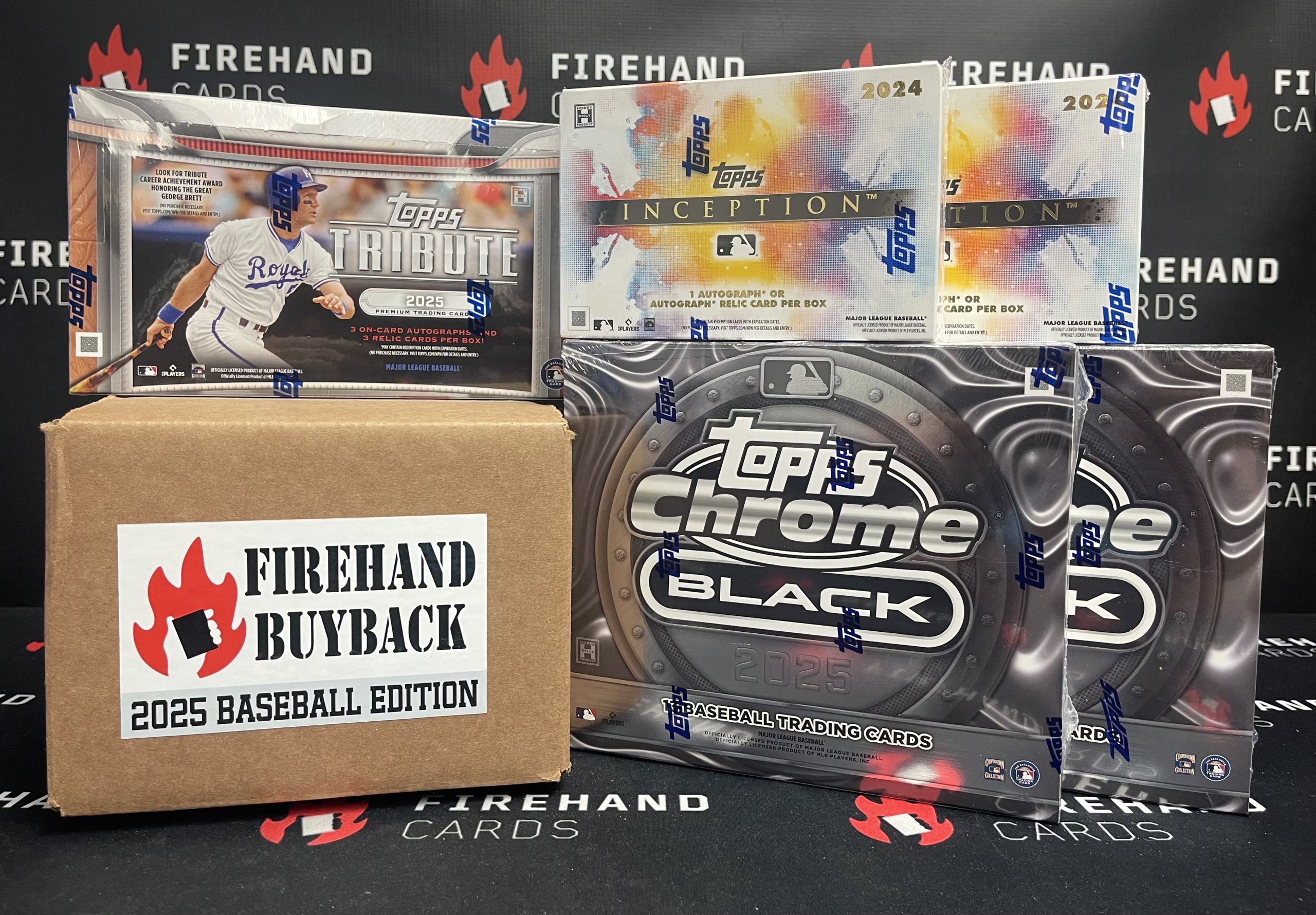 Inception, Tribute, Chrome Black, & Firehand Buyback 10 Box Mixer Break Random Teams #1