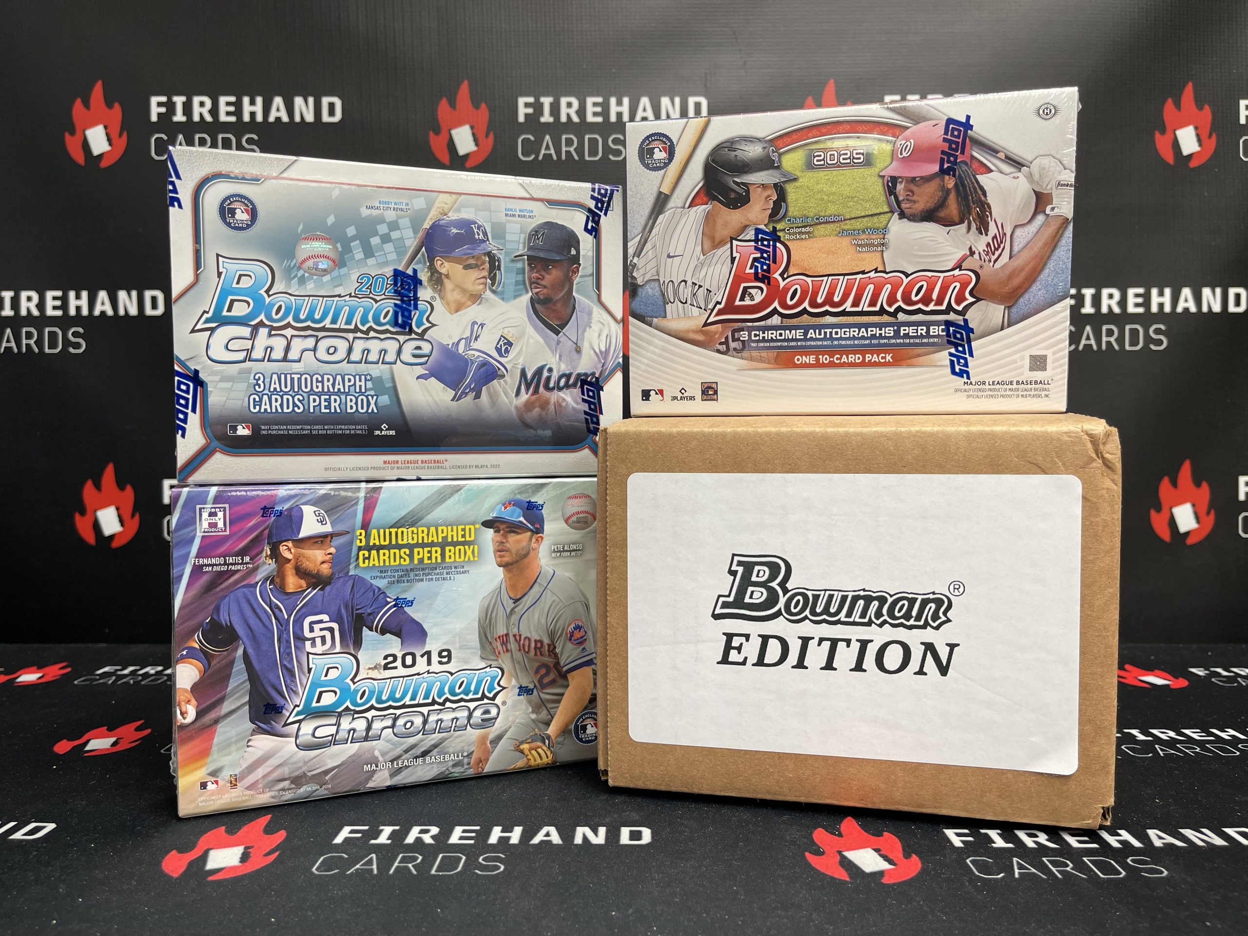 Bowman Delight Variety & Firehand Buyback 8 Box Mixer Break Random Teams #1