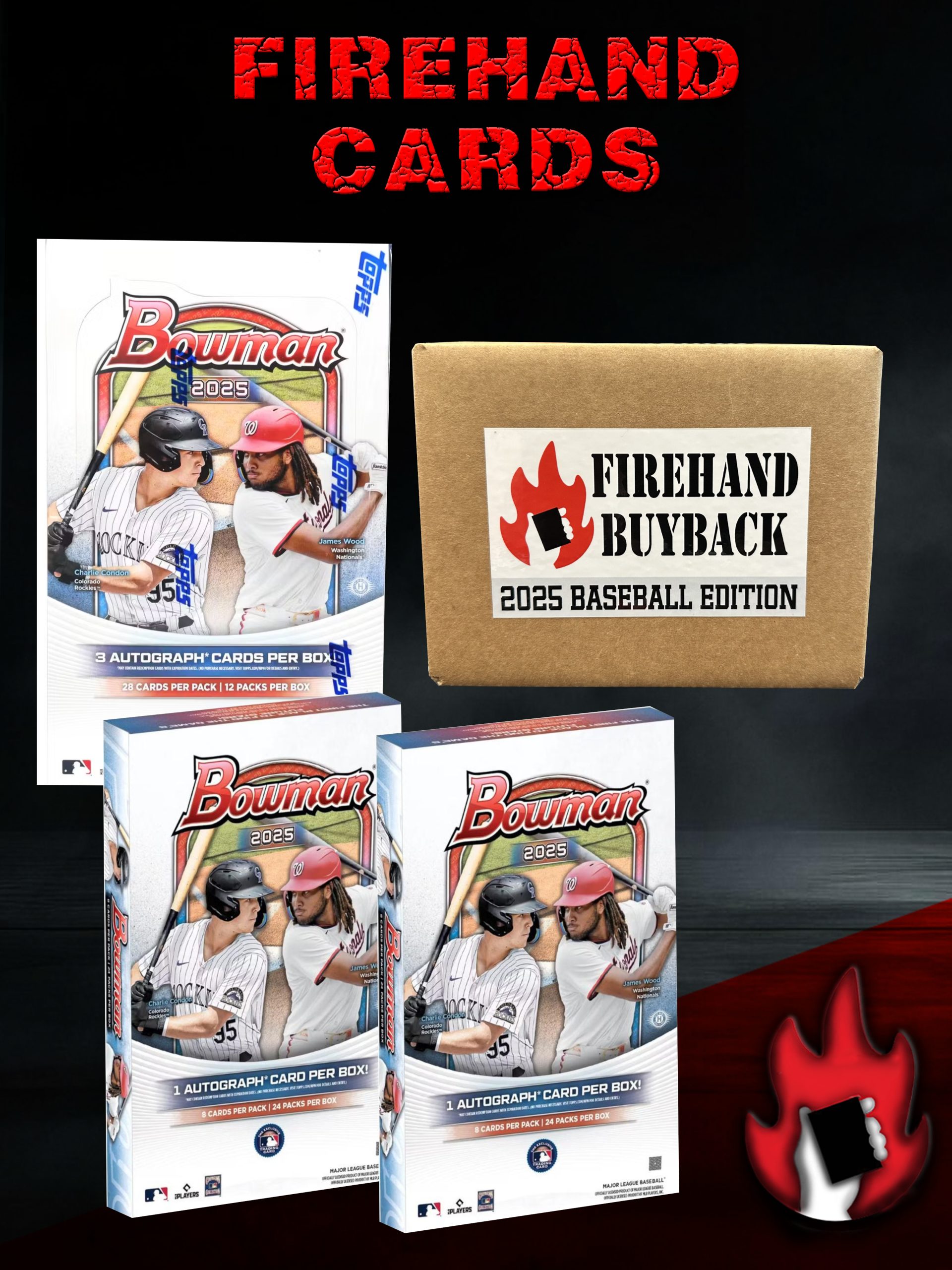 2025 Bowman Jumbo, Hobby & Firehand Buyback 8 Box Mixer Break Random Teams #3