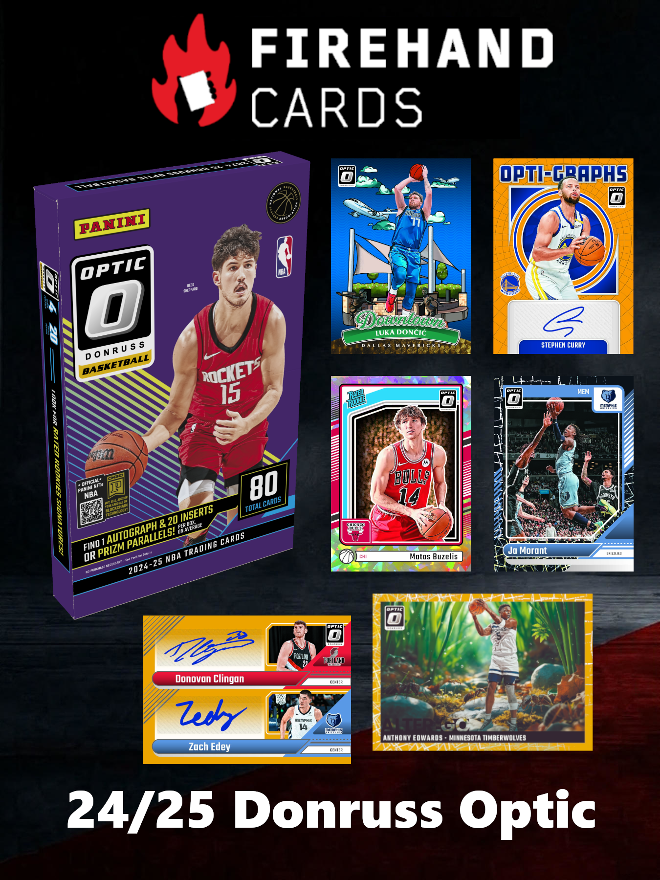 24/25 Donruss Optic Basketball Hobby 6 Box Half Case Break PYT #2