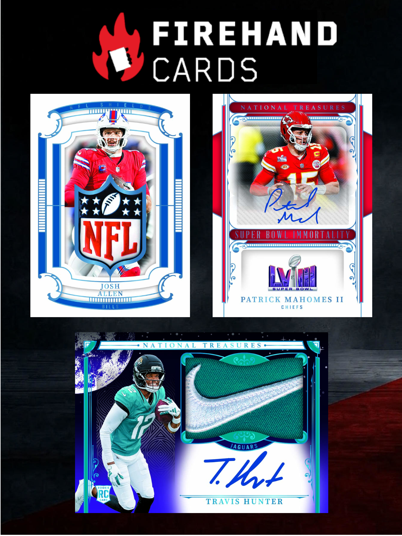 2025 Panini National Treasures Football 4 Box Case Break Random Teams #1