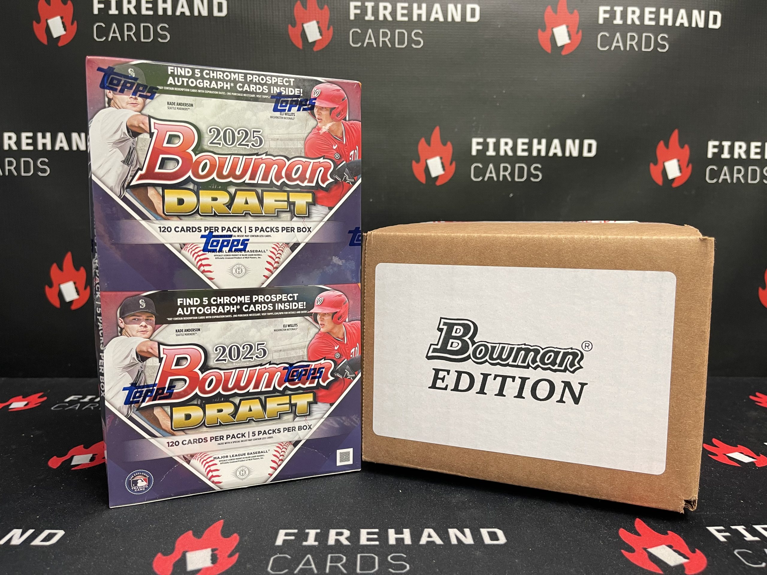 2025 Bowman Draft Super Jumbo & Firehand Buyback 6 Box Mixer Break Random Teams #1