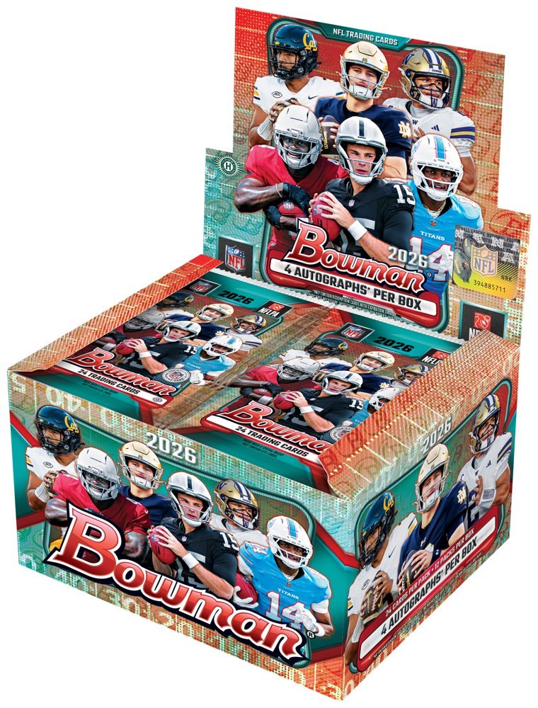 2026 Bowman Football Jumbo box