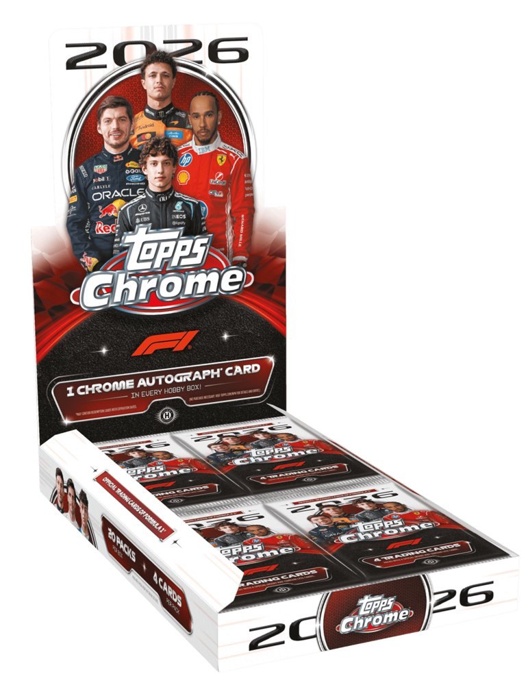 2026 Topps Chrome Formula 1 Hobby box