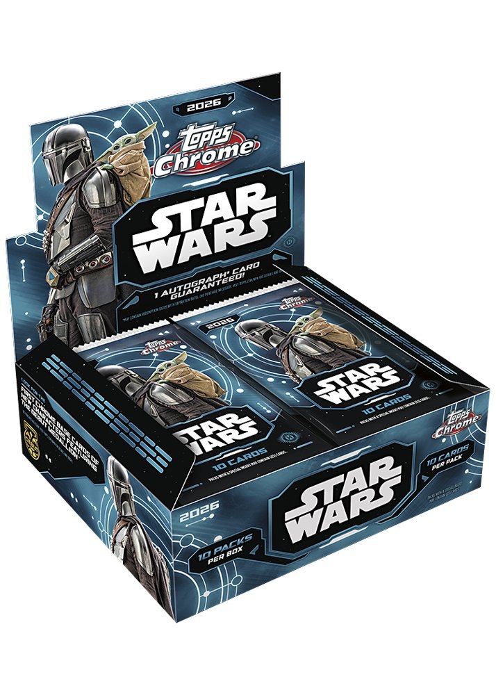 2026 Topps Chrome Star Wars Hobby box